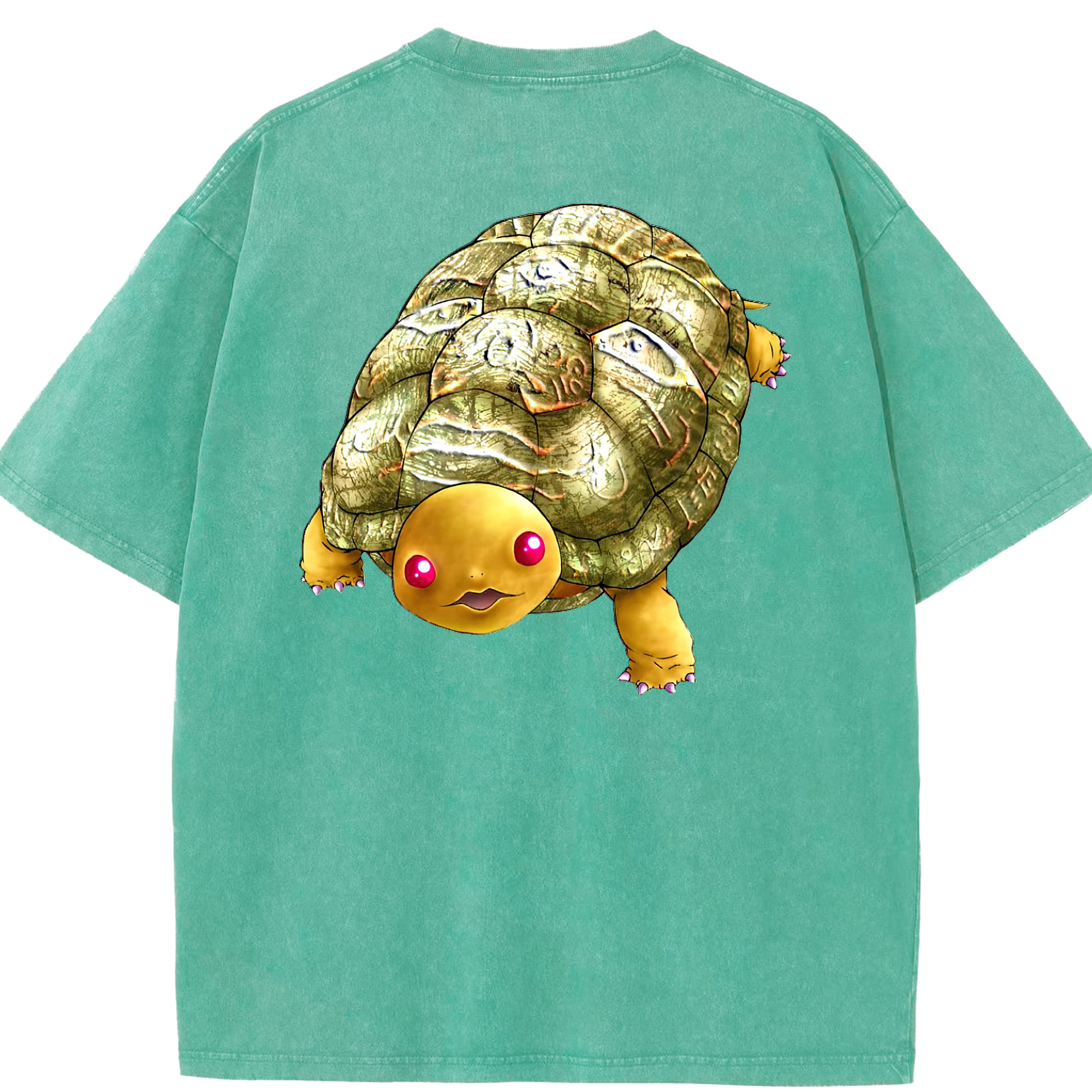 （画像用） 遊☆戯☆王 Yu-Gi-Oh! 綿100% ヴィンテージ風 半袖Tシャツ（背面プリント）